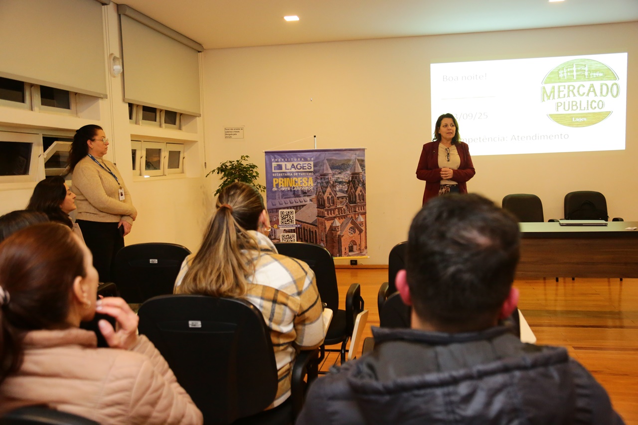 Prefeitura de Lages Workshop discute turismo e qualificação no atendimento ao público em Lages