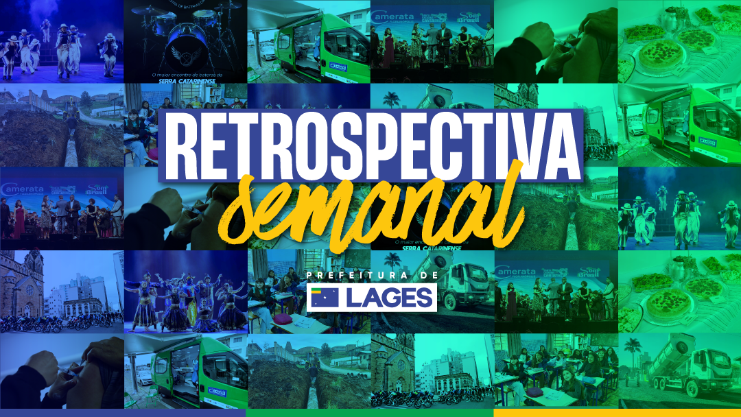 Prefeitura de Lages Retrospectiva Semanal: Lages é destaque novamente no esporte e na cultura com a 26ª Volta Ciclística de Santa Catarina e a realização de festivais de dança e canto de níveis estaduais