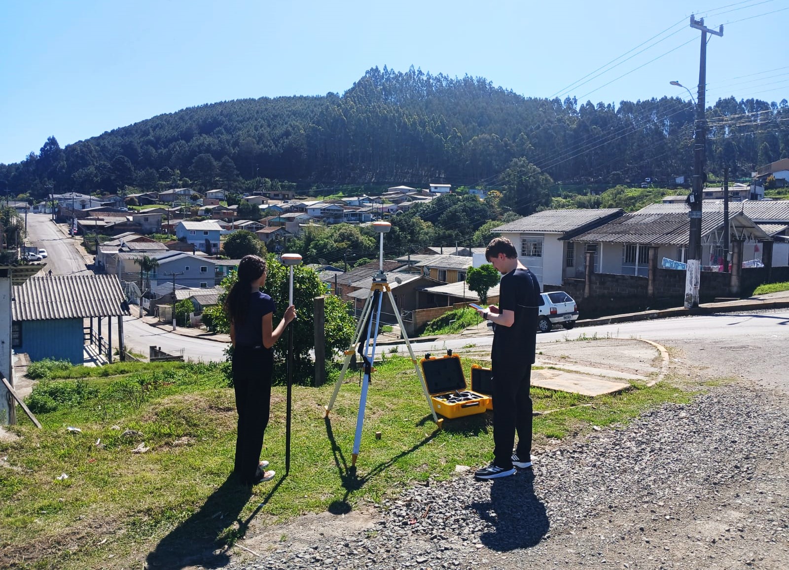 Prefeitura de Lages Prefeitura de Lages e Uniplac iniciam levantamento de campo para regularização fundiária no loteamento Maria Angélica
