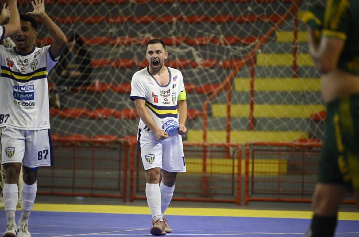 Prefeitura de Lages Lages Futsal decide vaga na final da Série Prata do Campeonato Catarinense diante do Rio do Sul