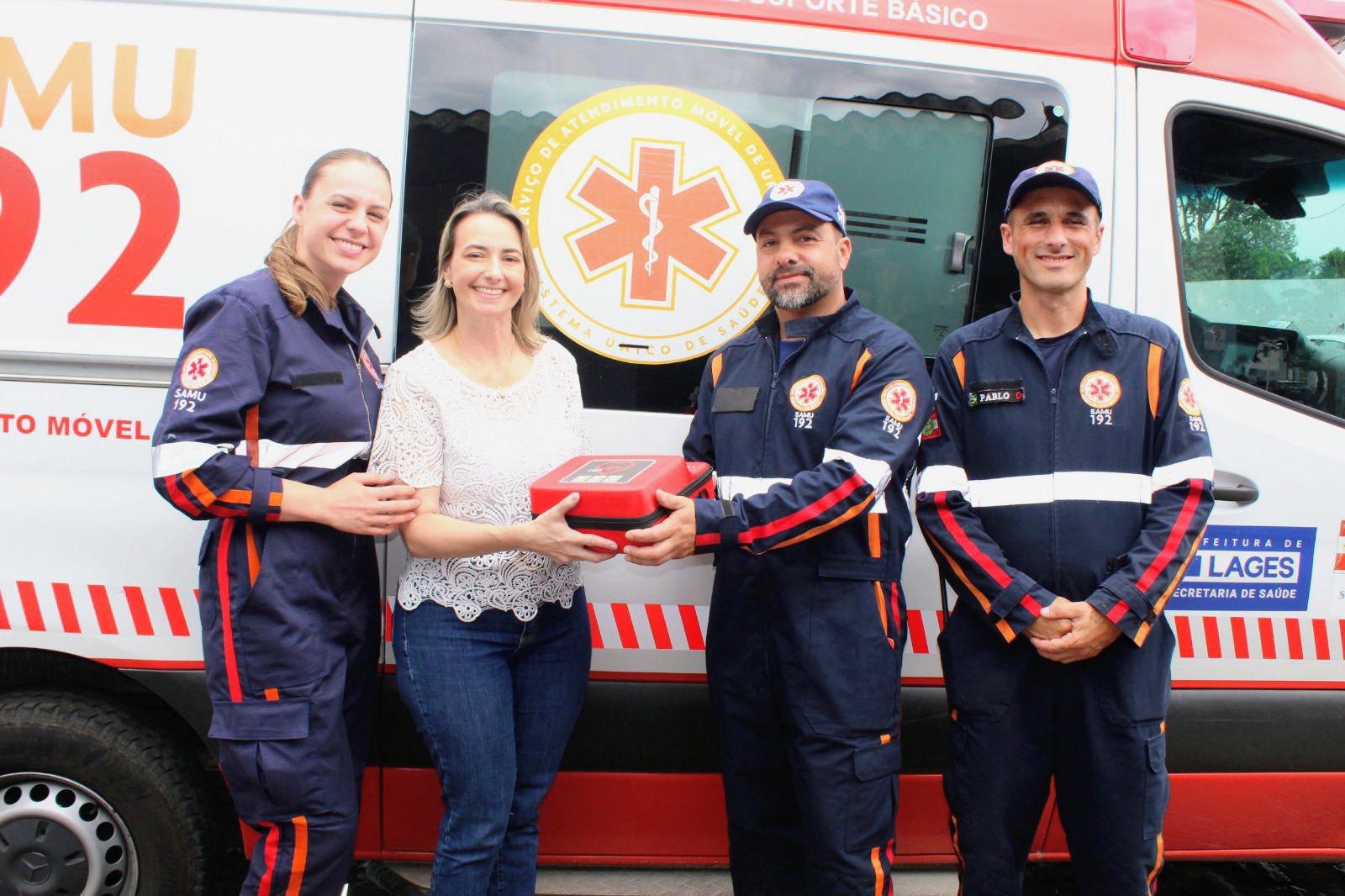 Prefeitura de Lages Prefeitura de Lages investe em tecnologia e incrementa qualificação de atendimento do Samu 