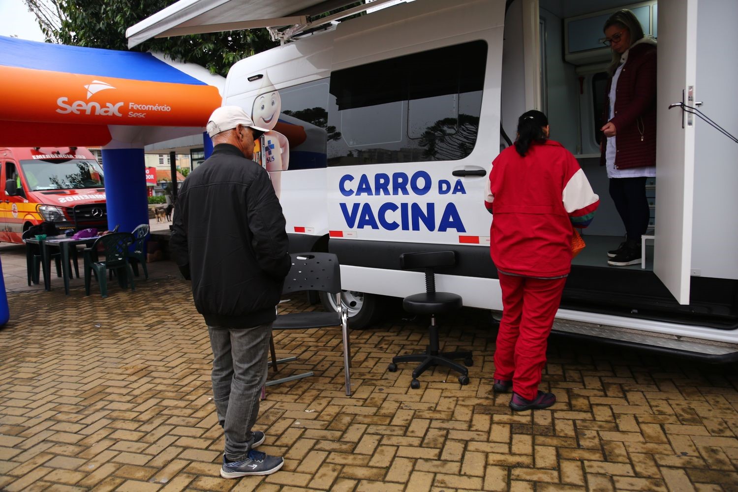 Prefeitura de Lages Carro da Vacina atende moradores da Cidade Alta nesta terça-feira (19)