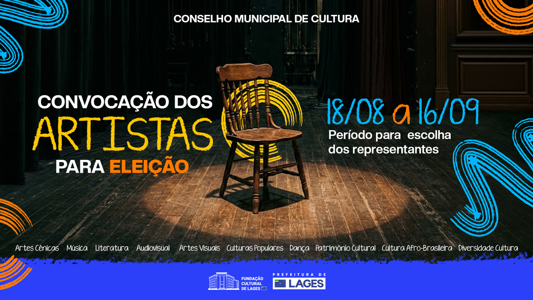 Prefeitura de Lages Fundação Cultural de Lages abre processo para eleição do Conselho Municipal de Políticas Culturais
