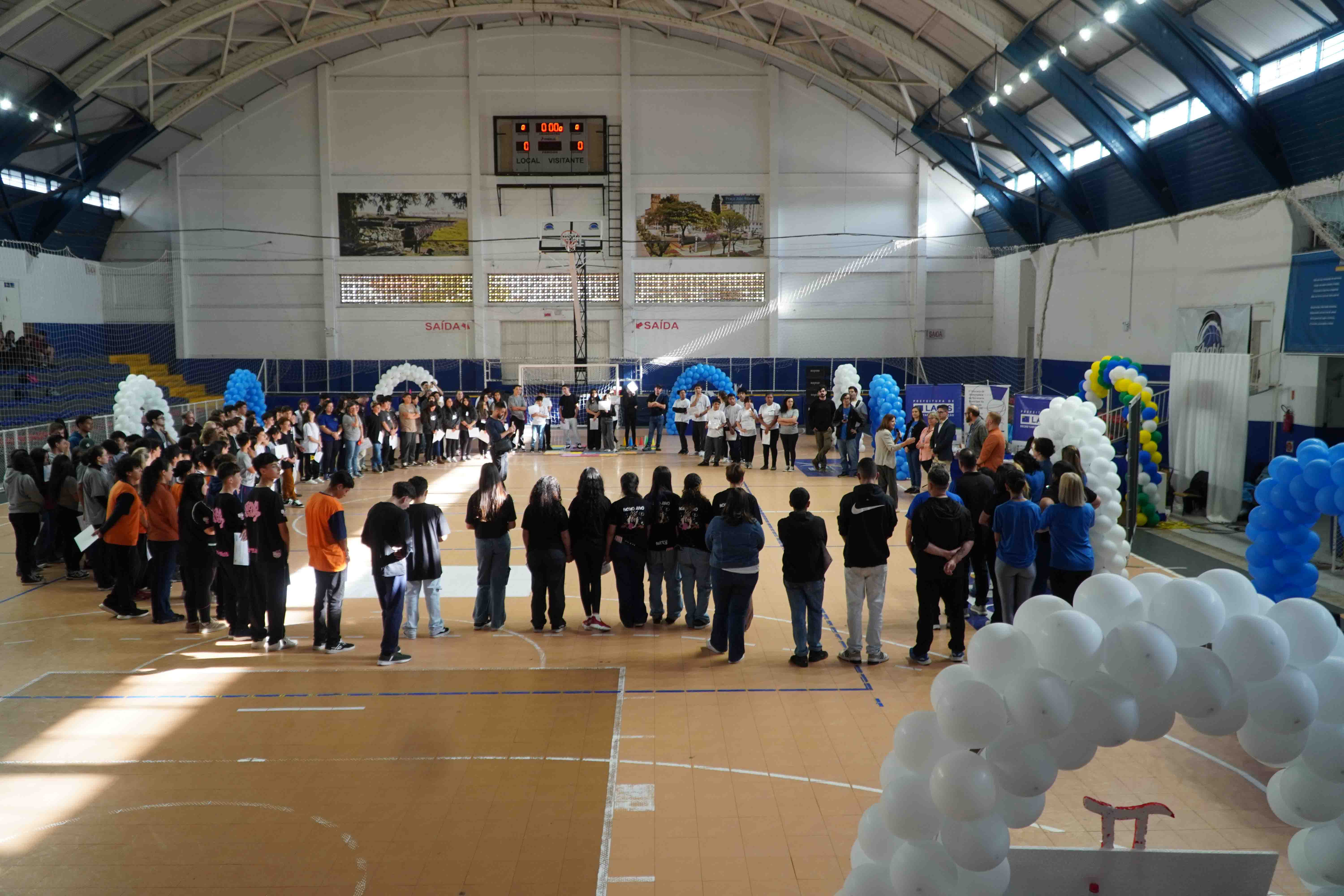 Prefeitura de Lages 1ª Gincana de Matemática do Sistema Municipal de Educação envolveu estudantes de doze escolas