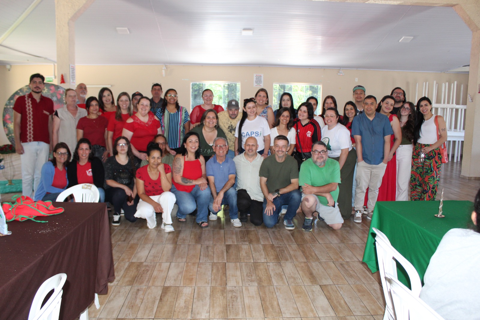 Prefeitura de Lages Rede de Atenção Psicossocial promove confraternização de encerramento do ano em Lages