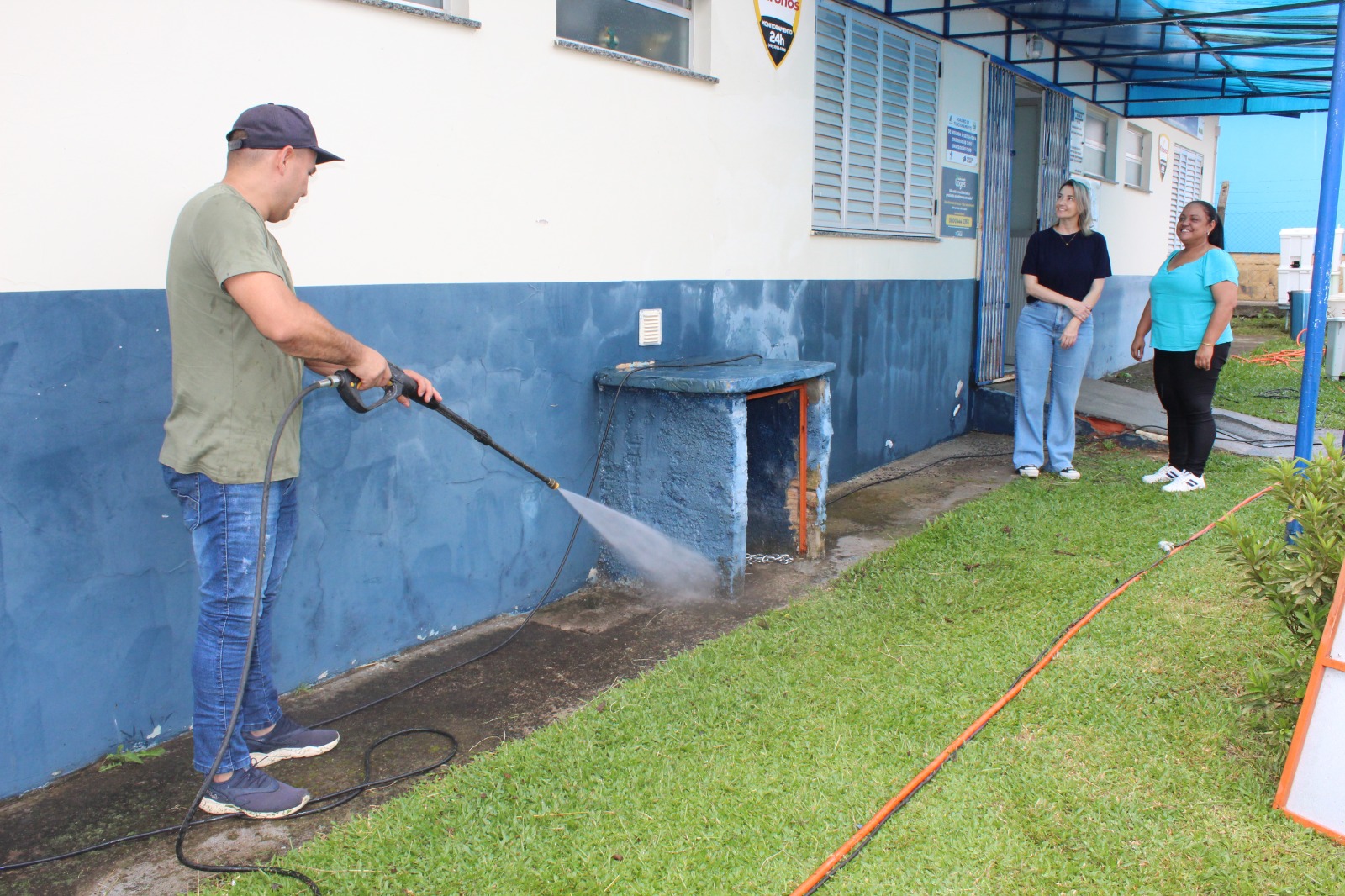 Prefeitura de Lages Rede pública municipal de saúde passa por ações permanentes de higienização e manutenção
