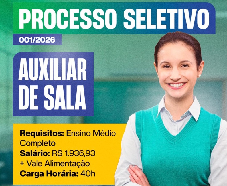 Prefeitura de Lages Processo Seletivo com vagas para auxiliar de sala recebe inscrições até o dia 2 de março