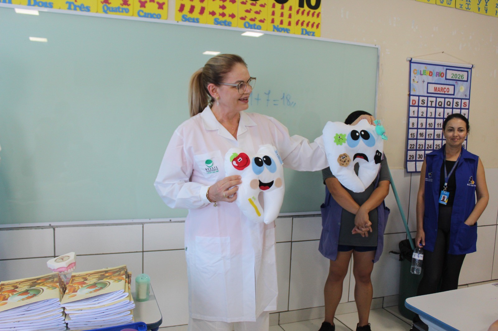 Prefeitura de Lages Dia Mundial da Saúde Bucal mobiliza escolas de Lages com ações de prevenção