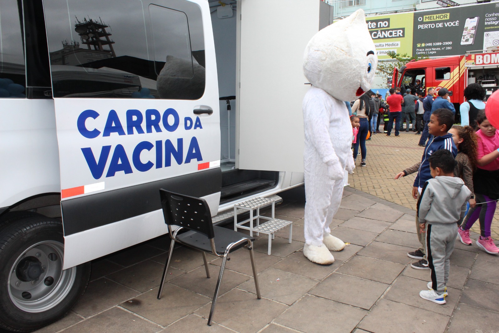 Prefeitura de Lages Carro da Vacina, Castramóvel e serviços municipais chegam ao bairro Várzea na terça-feira