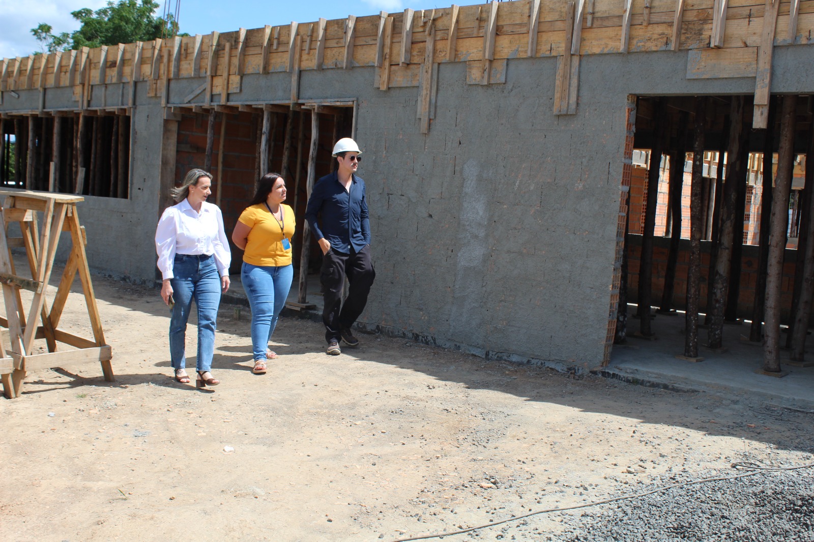 Prefeitura de Lages Andamento das obras do novo Capsad III progride e assim começa a ser desenhada nova estrutura de atendimento em saúde mental em Lages 