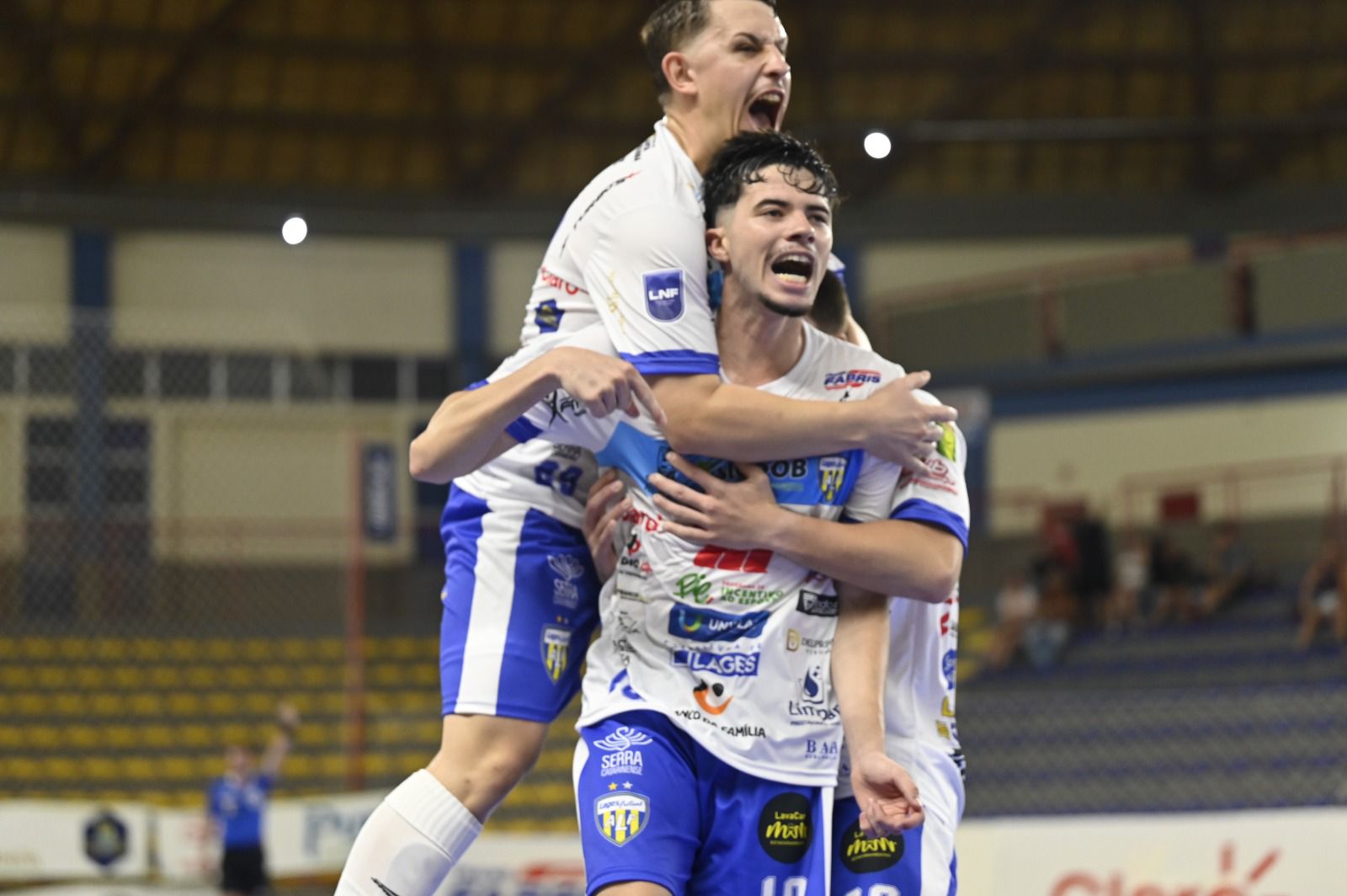 Prefeitura de Lages Lages Futsal estreia com goleada e soma primeiros pontos na Série Ouro do Catarinense