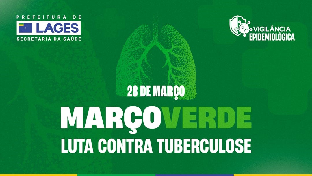 Prefeitura de Lages Ação de conscientização sobre a tuberculose é transferida para sábado (28 de março) devido à previsão de chuva