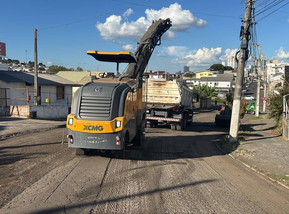 Prefeitura de Lages Revitalização de toda extensão da rua Mateus Junqueira incrementa mobilidade urbana e qualidade de vida da população  