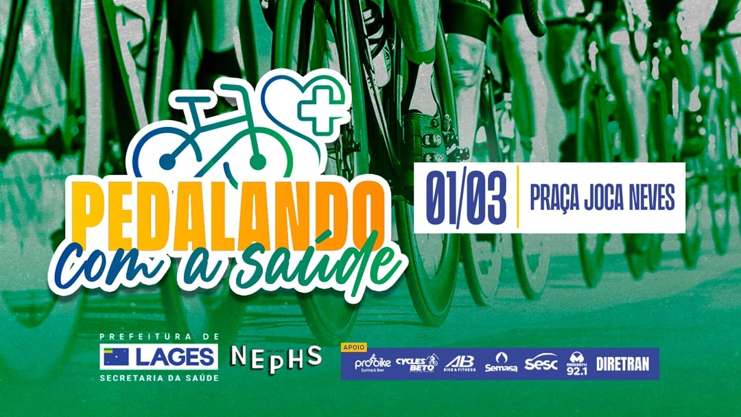 Prefeitura de Lages Projeto “Pedalando e Caminhando com a Saúde” conscientiza sobre prevenção no Dia Mundial da Obesidade