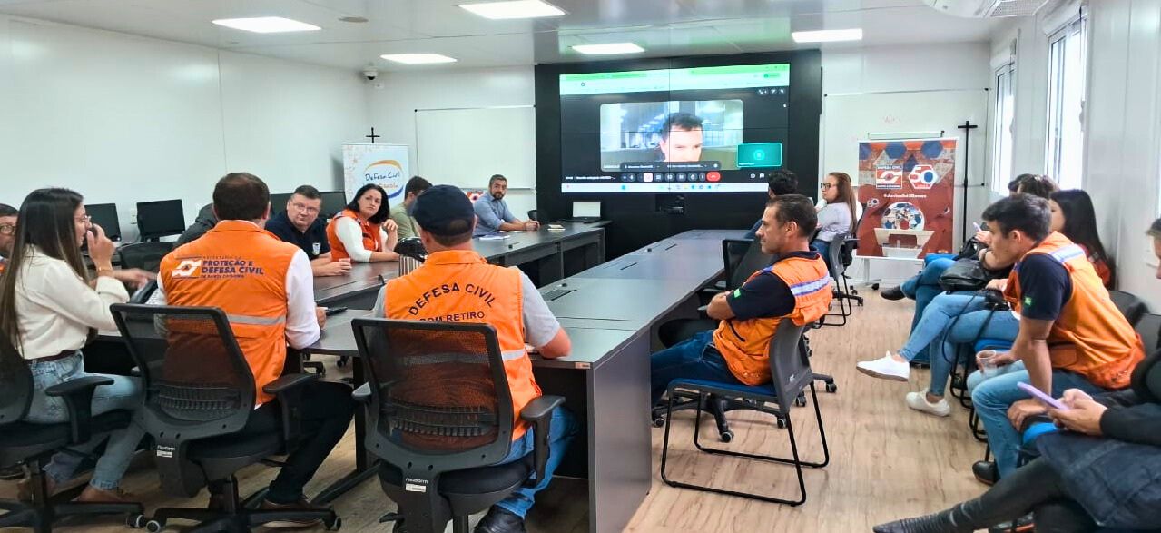 Prefeitura de Lages Reunião do Colegiado Regional de Proteção e Defesa Civil detalha planejamento do 2º Simulado de Desastres em Lages