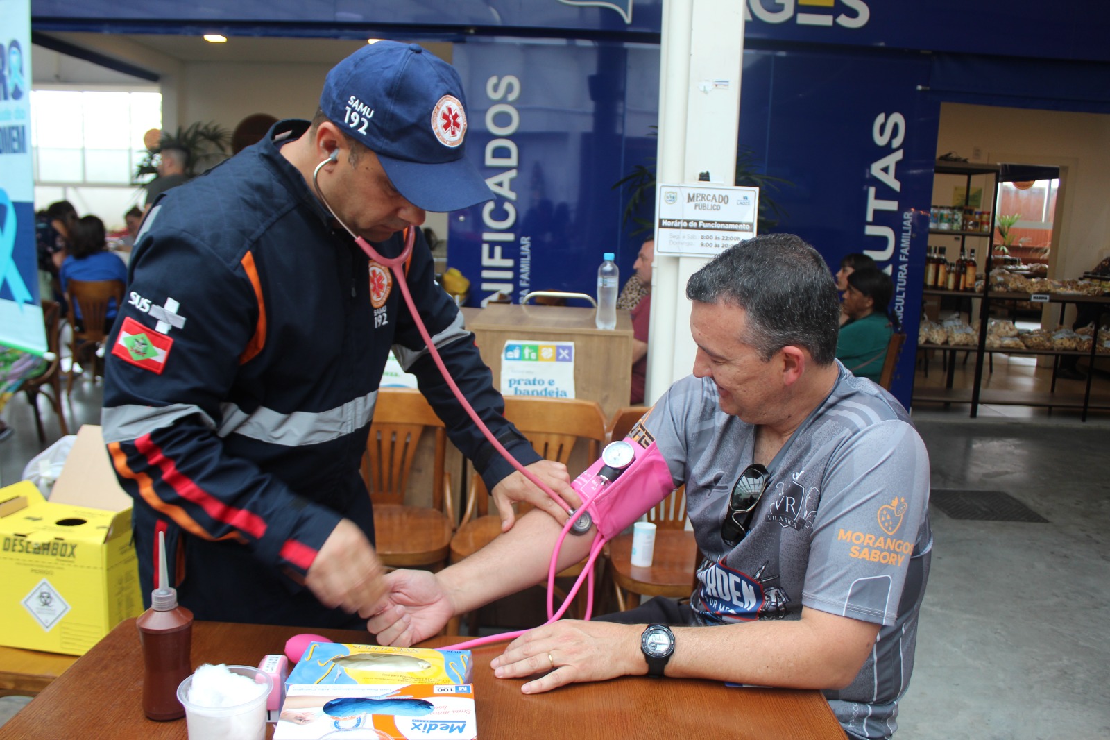 Prefeitura de Lages Lages celebra aniversário com tarde dedicada à saúde masculina no Novembro + Azul