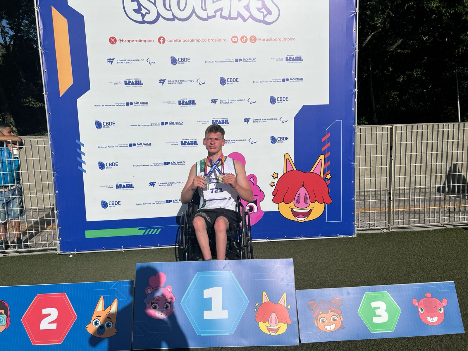 Prefeitura de Lages Lages conquista pódios na primeira fase das Paralimpíadas Escolares 2025