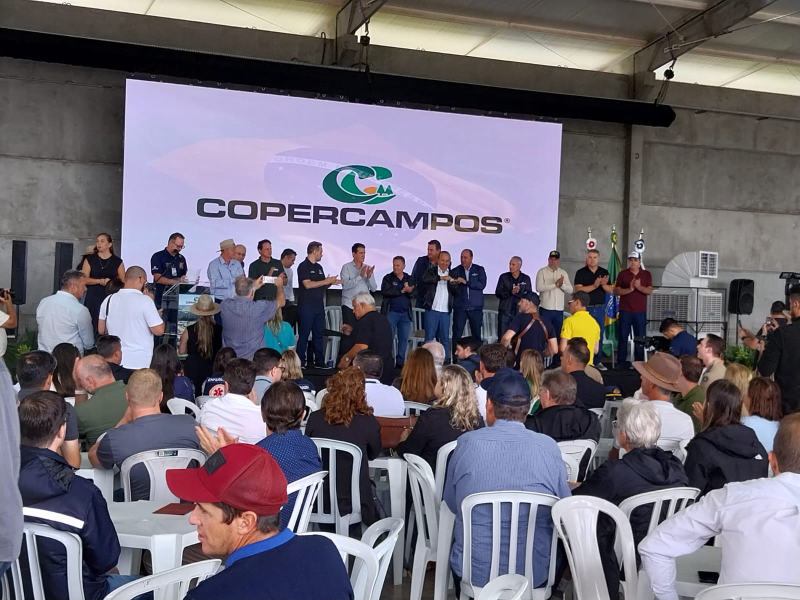 Prefeitura de Lages Lages marca presença no 30º Show Tecnológico Copercampos em Campos Novos