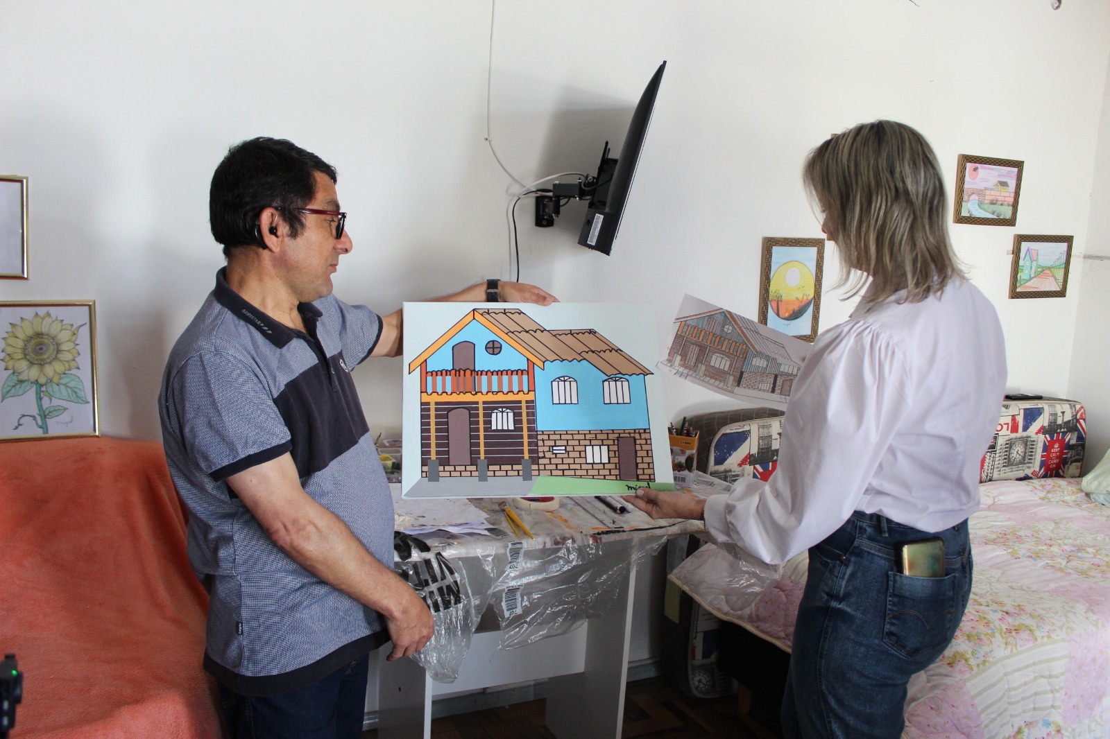 Prefeitura de Lages Prefeitura de Lages promove Exposição Cultural “Arte de Miguel” em alusão a Campanha Janeiro Branco