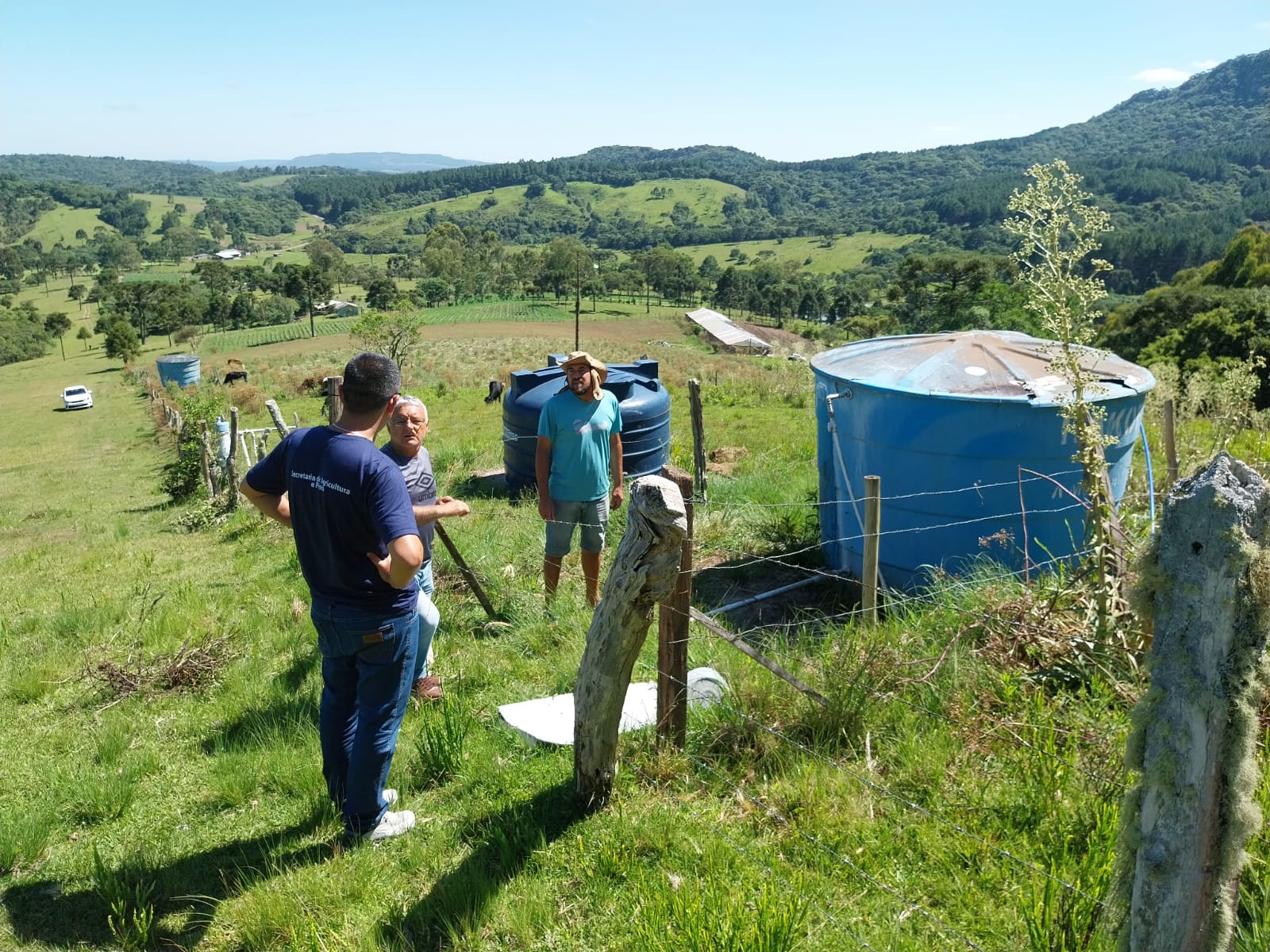 Prefeitura de Lages Sistema de abastecimento de água no distrito do Salto está sendo diagnosticado