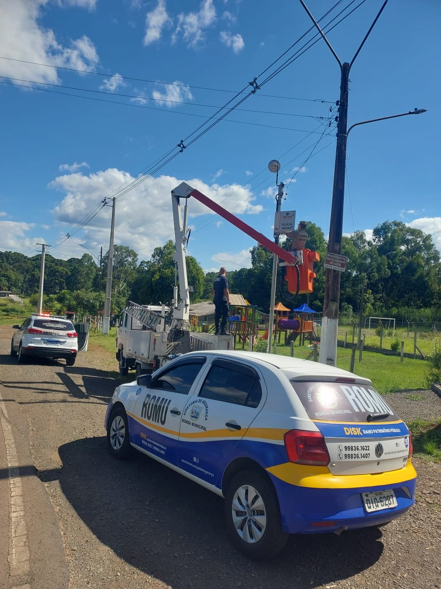 Prefeitura de Lages Salto Caveiras passa a contar com câmeras de segurança em áreas estratégicas