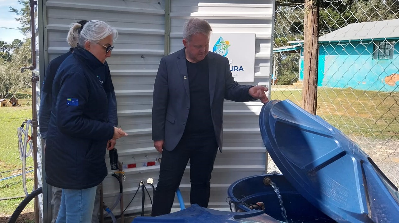 Prefeitura de Lages Prefeitura de Lages amplia sistema de distribuição de água potável