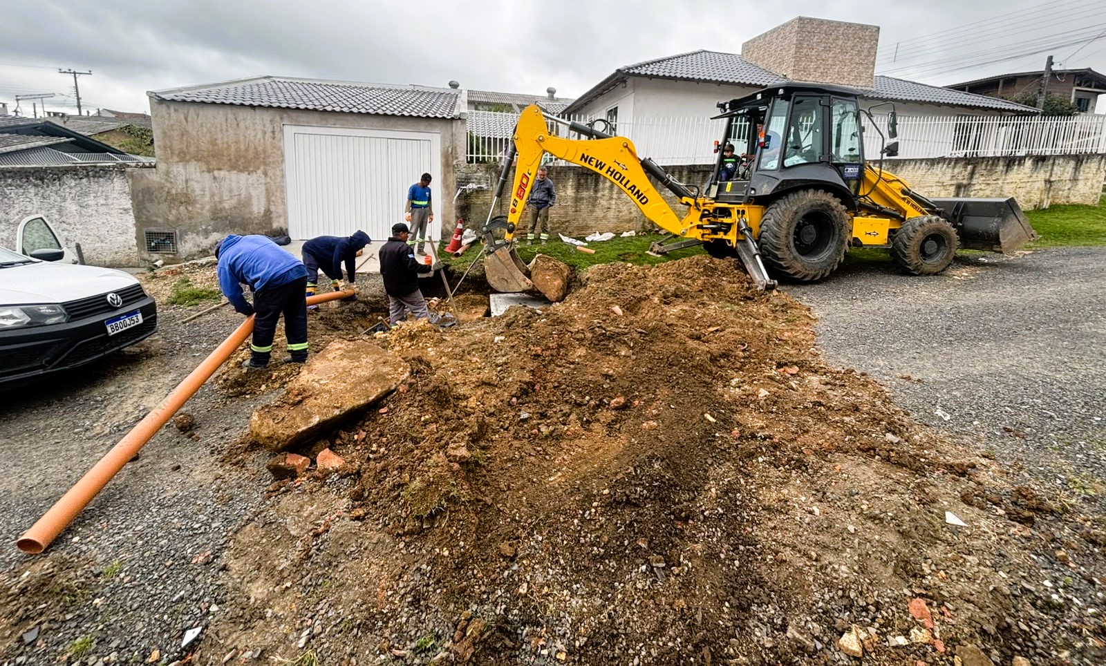 Prefeitura de Lages Mais de 1.300 atendimentos de drenagem pluvial são realizados em Lages em nove meses de 2026