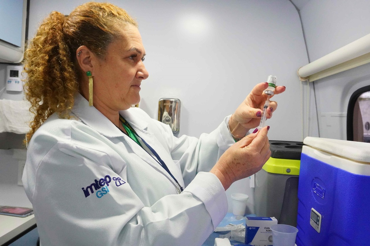 Prefeitura de Lages Prefeitura de Lages reabre sala de vacina no bairro São Pedro