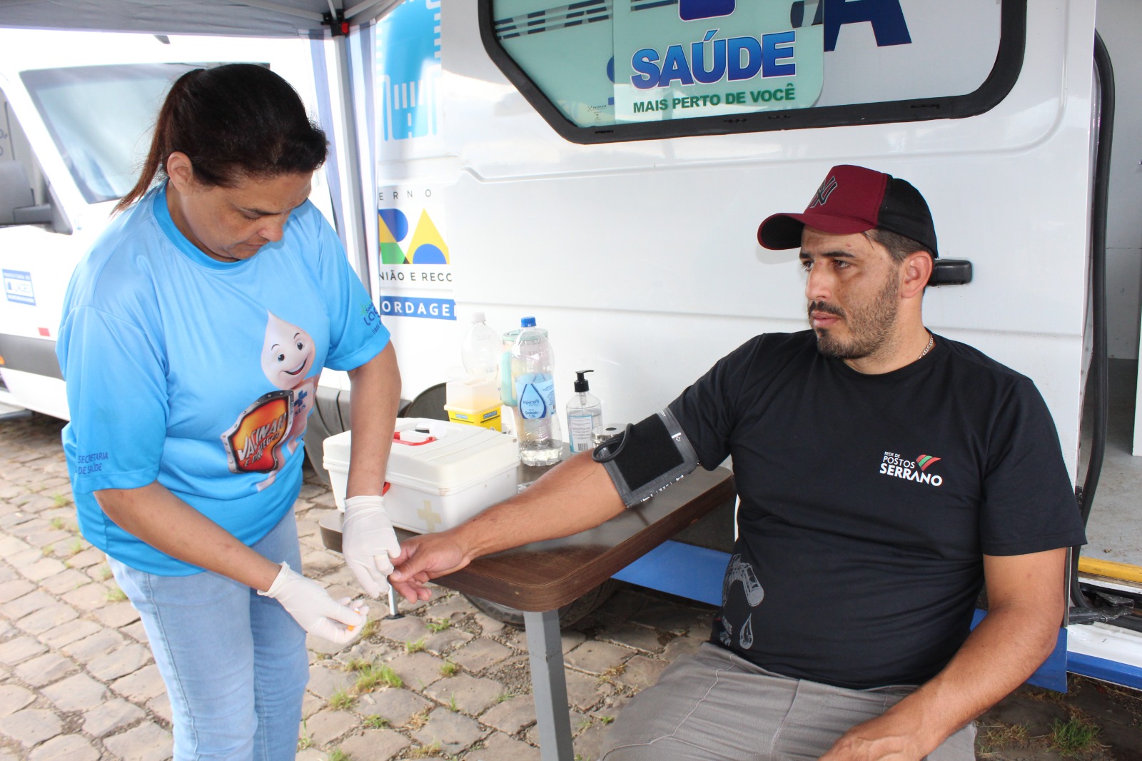 Prefeitura de Lages Ação no Posto Léo Ampessan amplia cuidado com a saúde masculina