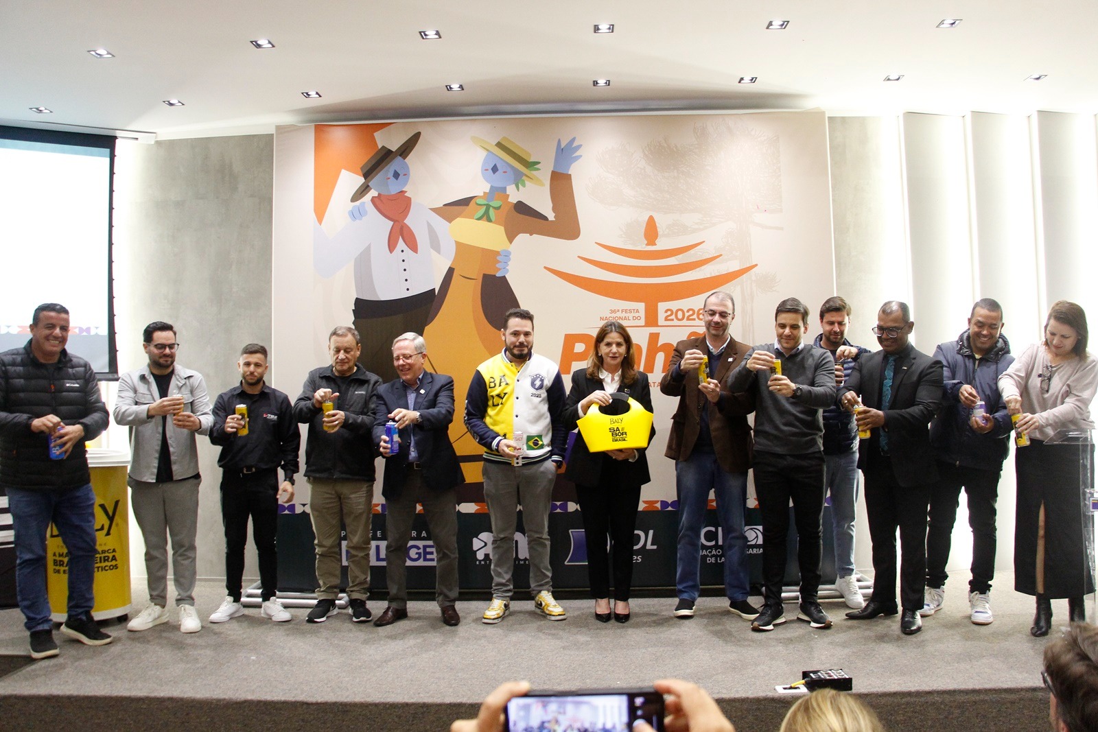 Prefeitura de Lages Baly é confirmada como bebida oficial da 36ª Festa Nacional do Pinhão